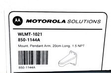 Motorola Solutions WLMT-1021 Pendant Arm Mount 20cm Long 1.5 NPT 850-1144A