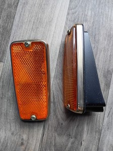 Yamaha Midnight Maxim Reflector Koito 254-33453 Gold Bezel XJ 650 750 1100 1983