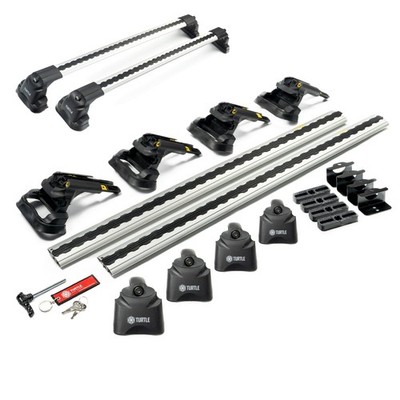 Dachgepäckträger für Mitsubishi L200 Pick-up (KJ0T | KJ/KK/KL) 2015-2022 Silber