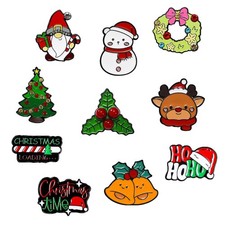 10PCS Cartoon Cute enamel Brooch Pin Brooch Pin Lovely Badge Backpack Decoration