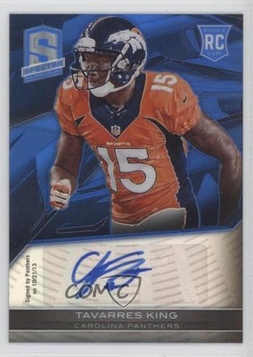 2013 Panini Spectra Blue 16/99 Tavarres King #192 Rookie Auto RC 15za