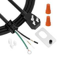 HCK44 Range Hood Power Cord Kit，HILICTOKT Convert Hardwire Black