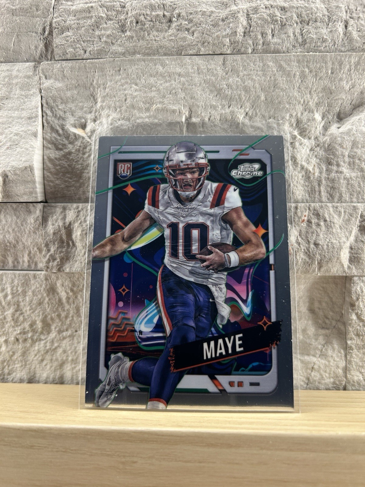 🔥 Drake Maye 2024 Topps Cosmic Chrome Rookie (RC) #162 Washington Commanders