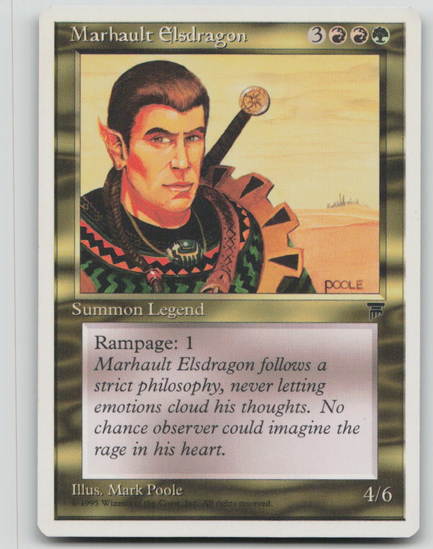 Marhault Elsdragon [Chronicles - 79] Near Mint Uncommon Magic