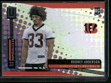 2019 Panini Unparalleled #283 Rodney Anderson