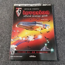 Star Trek: Invasion BradyGames Official Video Game Strategy Guide PlayStation