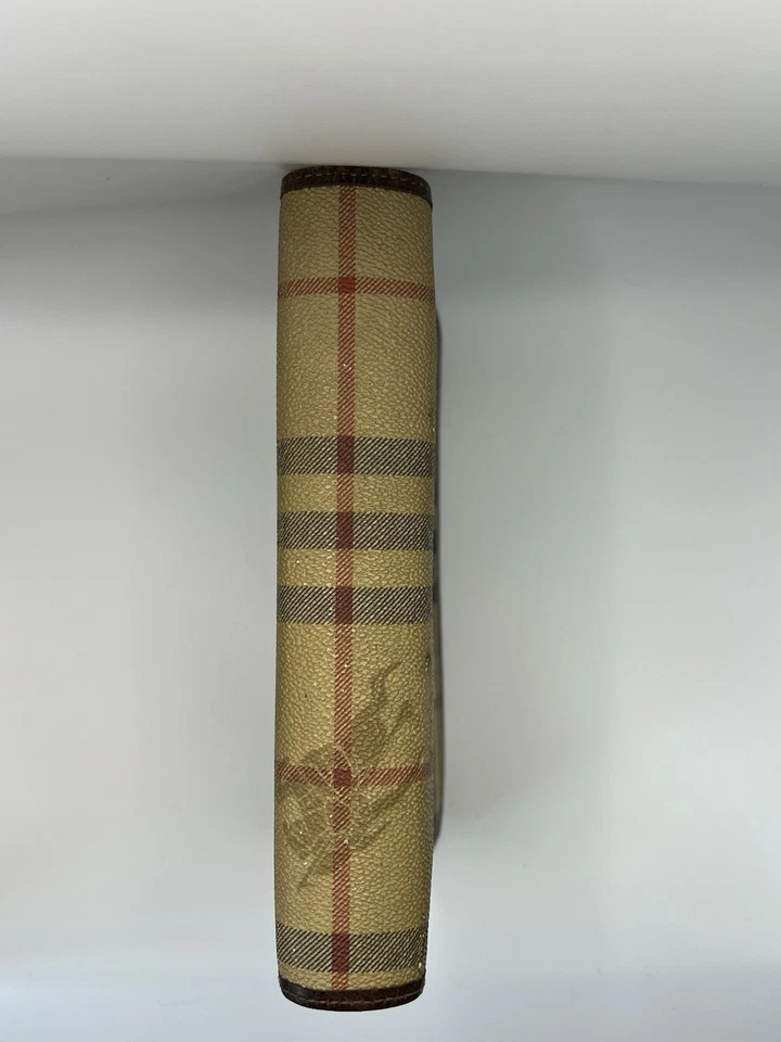 Burberry Vintage Leather Binder Agenda Planner - Image 4 of 4