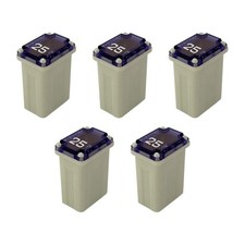 25 Amp M-Case Micro FMM Fuse 15mm for Pickup Trucks, Cars and SUVs 25A, 5 Pa...