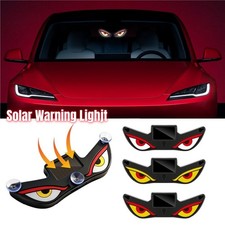 Devil Eyes Light For Car Windshield Solarusb Powerd Dynamic Led Light Wireless