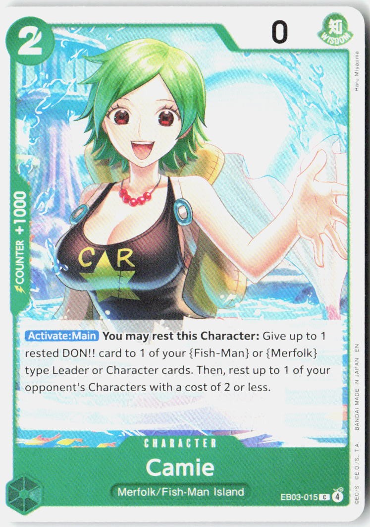 Camie C Extra Booster: One Piece Heroines Edition EB03-015 NM