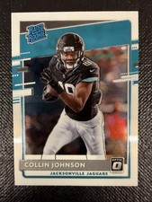2020 Donruss Optic #197 Collin Johnson Jacksonville Jaguars Rookie