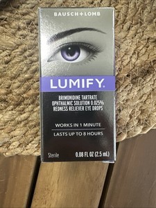 Lumify Redness Reliever Eye Drops 0.08 oz