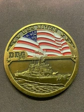 USS Nitze DDG-94 Destroyer Coin RARE USA Navy