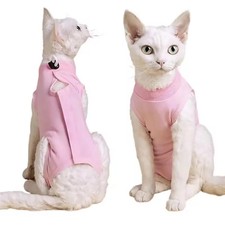 Cat Weaning Suit Anti-licking Recovery Clothes After Surgery Soft Puppy Kitten J