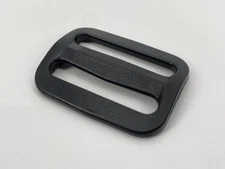 1.25" Tri glide Sliplock Strap Adjust BLACK Buckle Sling Plastic Slide