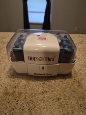 Helen of Troy Hot Setter Ultra 20 Hot Rollers/NO CLIPS Pageant, Cheer TESTED