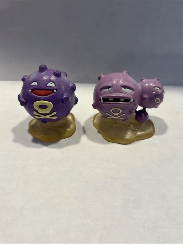 Vintage TOMY Pokemon Figure Set Koffing Weezing CGTSJ