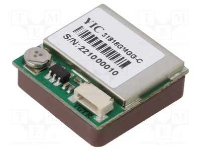 -165dBm ±2,5m 3÷5,5VDC GPS Modul: GPS/BEIDOU/GALILEO/QZSS