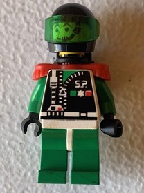 LEGO Space Police 2 Chief Minifigure Captain Magenta sp038 6813 6984 CMF Lot HTF
