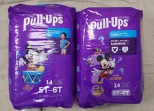 28 Count Pull-Ups Boys' Potty Training Pants, Size 5T-6T Training Underwear 46 