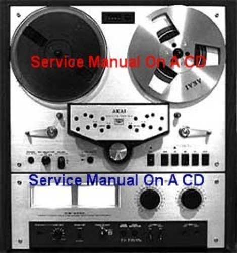 AKAI GX-266D STEREO TAPE DECK SERVICE MANUAL ON CD SAME DAY SHIPPING
