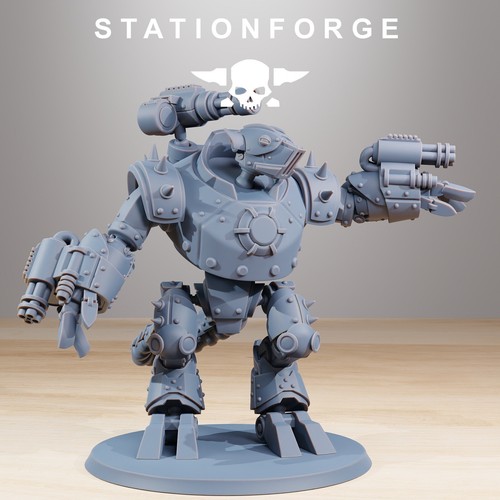 Scavenger Raticus Clankers x6, Robot Squad, Mech Division, Stationforge - Picture 8 of 9