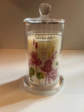 Lollia by Margot Elena - This Moment Candle Number 43 - w/ Glass Cloche - NWOB