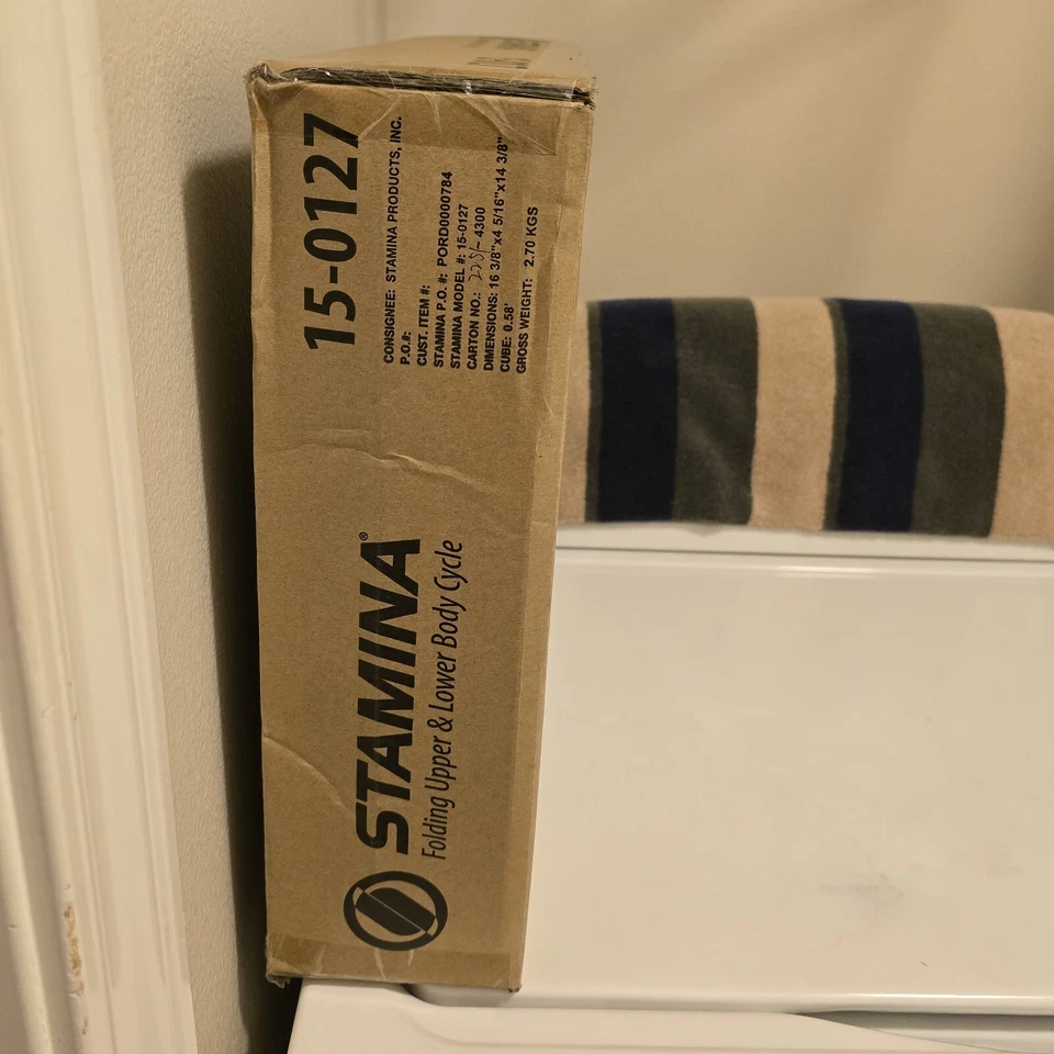 New Stamina Folding Upper & Lower Body Cycle 15-0127 - Image 3 of 3