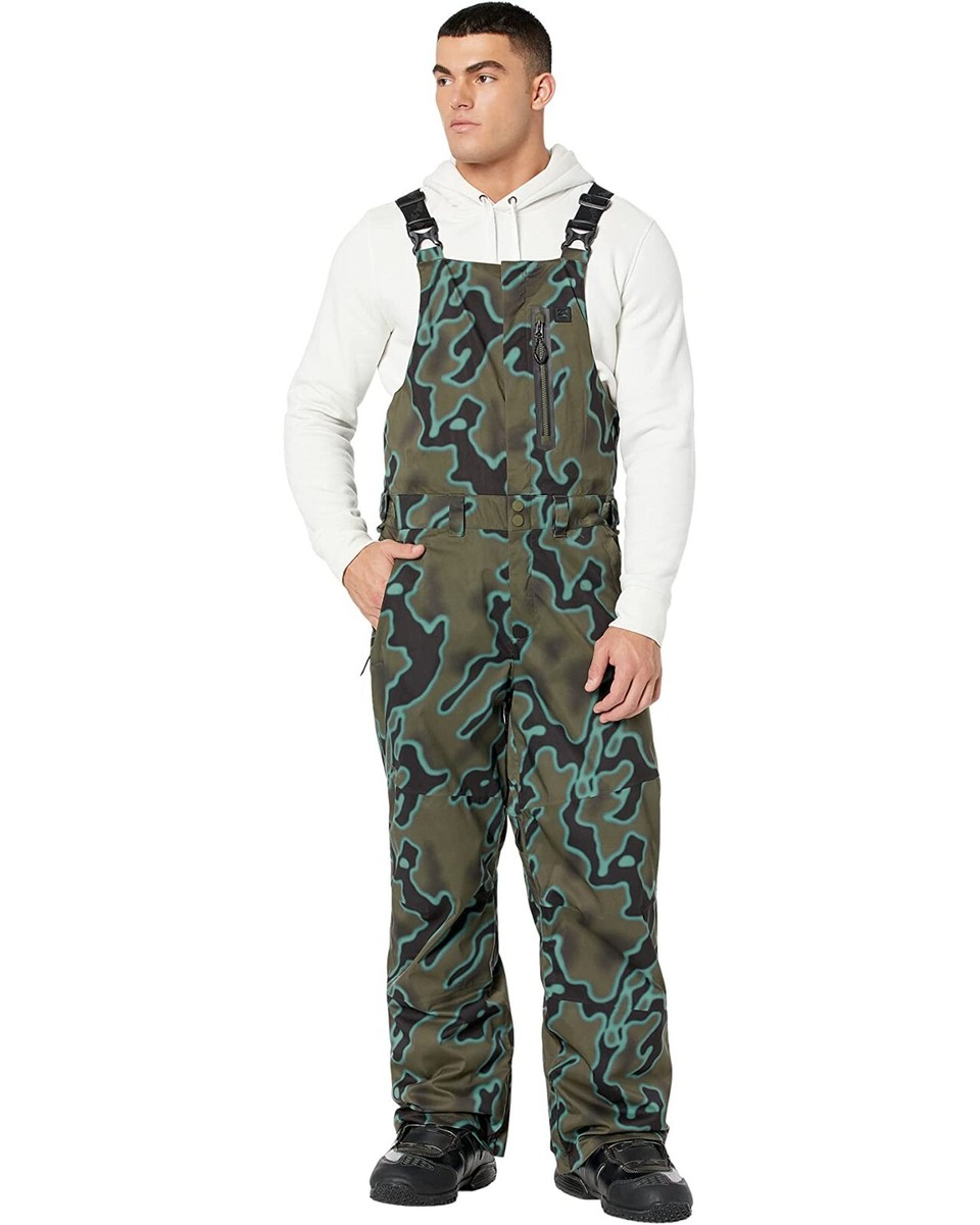 Billabong Mens Northwest Ski Snowboard Bibs 45K Waterproof Sz L