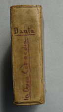 MINILIBRO-DANTE ALIGHIERI- LA DIVINA COMMEDIA-FI.-G.BARBERA ED.1869 (RITRATTO)