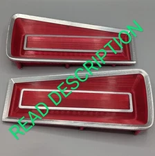 NEW 3D Printed - Made in USA - 1967 Coronet Tail Light Lens SET with Trim