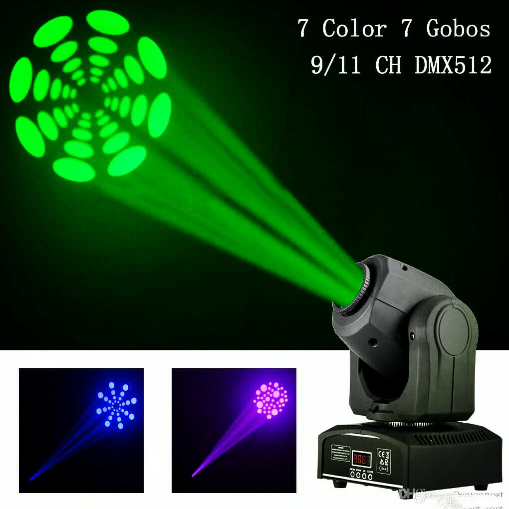 120W LED Moving Head Light RGBW Gobo Beam Stage DJ Light Disco DMX Spot Lighting