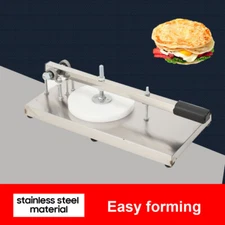 Manual Pizza Dough Press Machine Commercial Household Pizza Pastry Presser