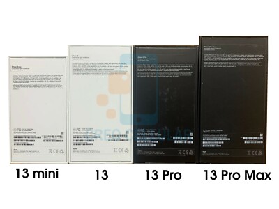 Retail Box for Apple iPhone 13, 13 PRO, 13 PRO MAX, 13 mini with 