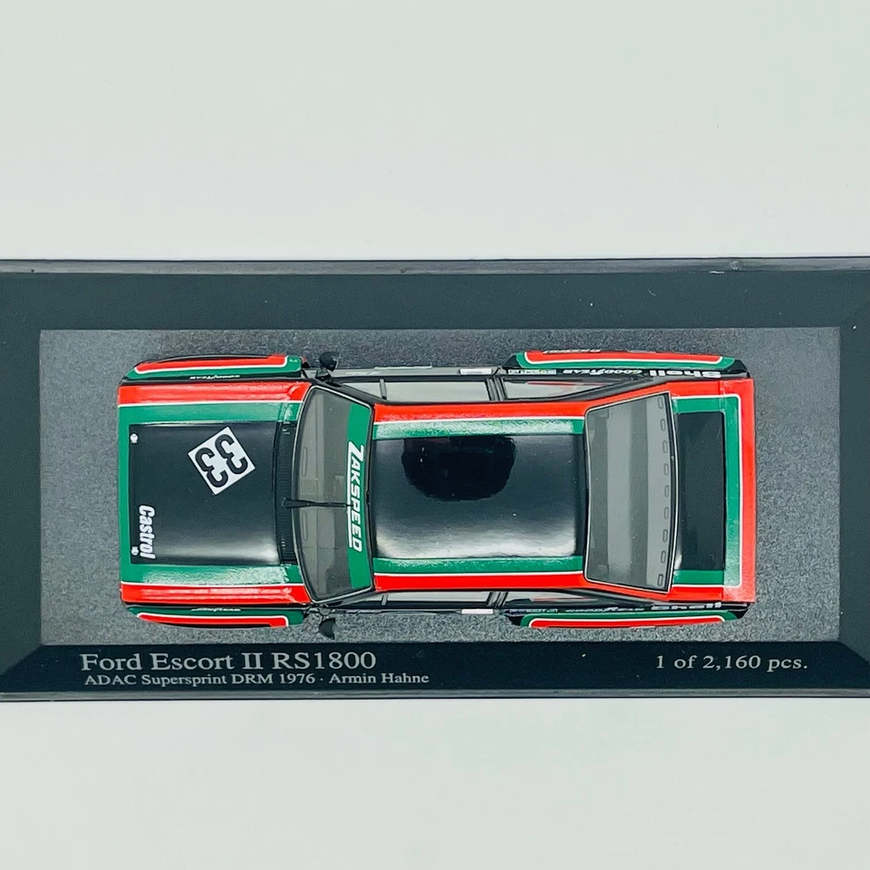MINICHAMPS 400768433 FORD ESCORT II RS 1800 A. Hanne DRM Supersprint 1976 1.43 - Photo 3/4