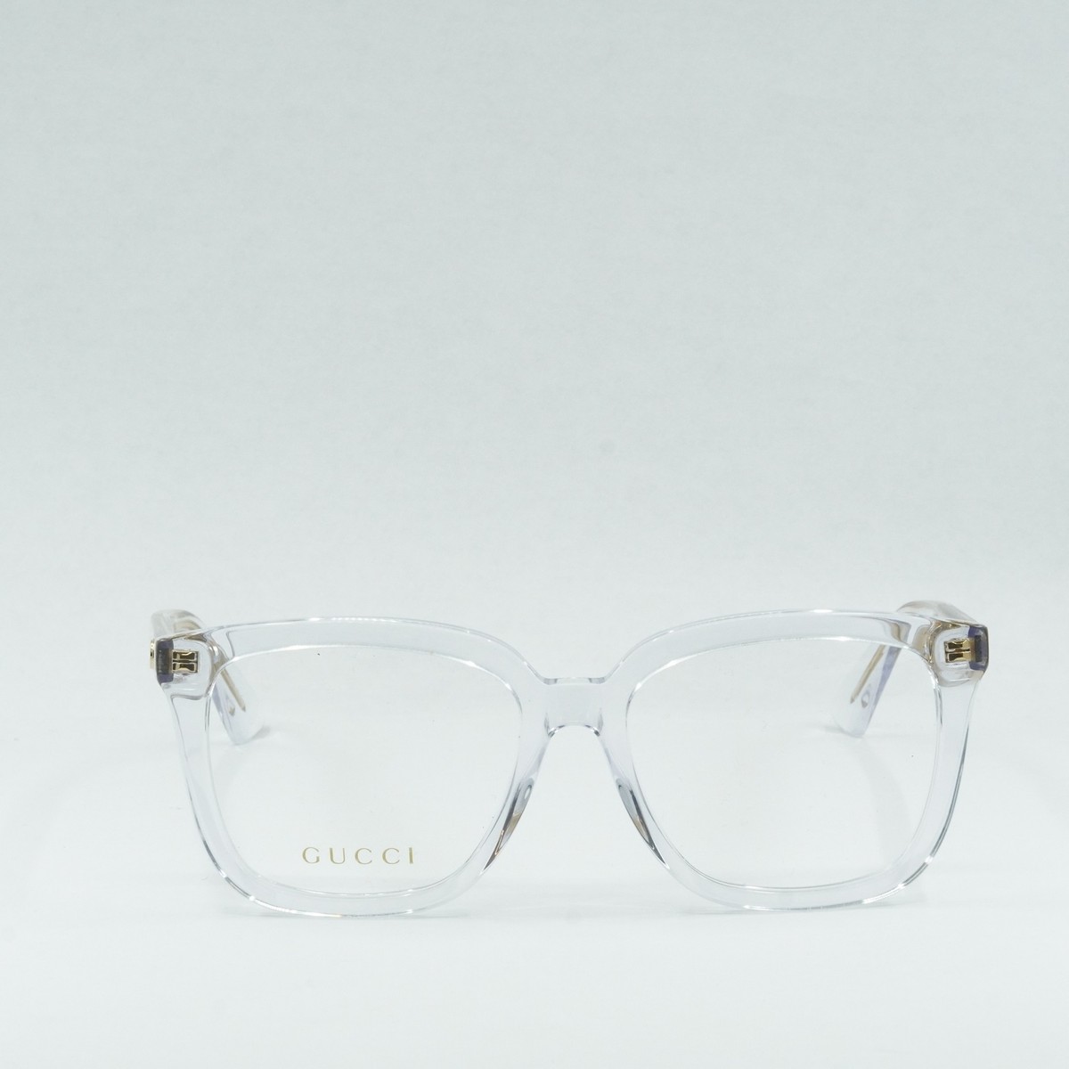 GUCCI GG1319O 003 Crystal 53mm Eyeglasses New Authentic | eBay