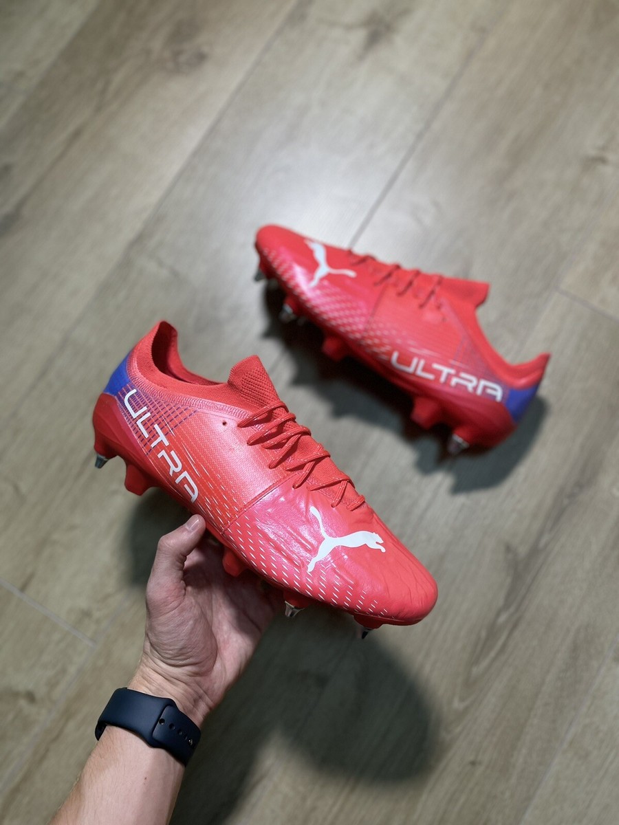 Puma Ultra 1.4 SG Soccer Cleats Leather Edition Pro Player Puma Ultra 1.4 SG Soccer Cleats Leather Edition Pro Player
