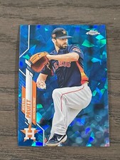 2020 Topps Chrome Sapphire Update Austin Pruitt #U203 Houston Astros (A)