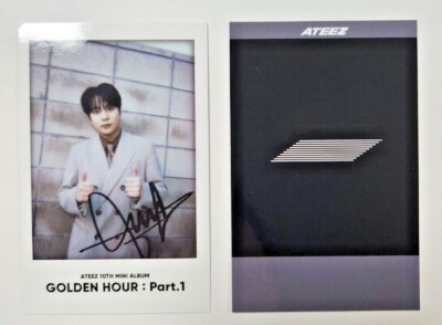 ON HANDS] ATEEZ GOLDEN HOUR POP UP STORE OFFICIAL EVNET LUCKY DRAW