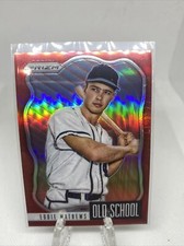 EDDIE MATTHEWS  - 2021 Prizm Baseball - OLD SCHOOL RED PRIZM - OS-4 - Brewers