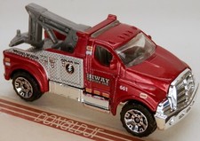 Matchbox Heavy Duty Tow Truck 2005 Generic Casting Red Wrecker About 3 Long