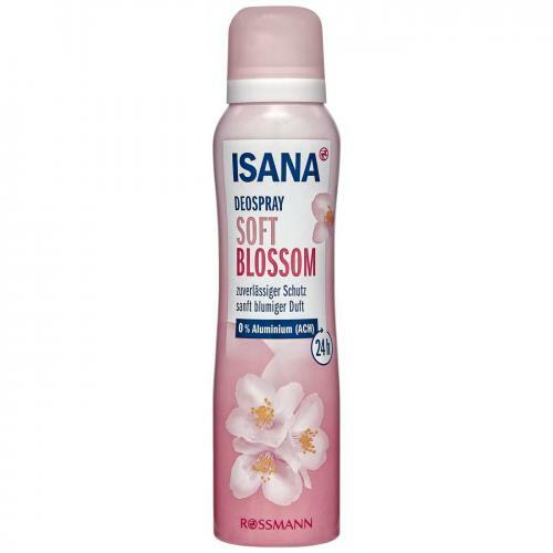 Дезодорант ISANA SOFT BLOSSOM spray 0% АЛЮМИНИЙ, 150 мл -