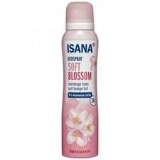 ISANA deodorant SOFT BLOSSOM spray 0 ALUMINUM 150ml -FREE SHIPPING