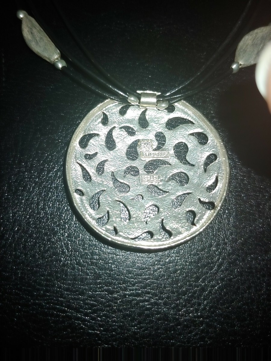 Vintage Sterling Silver AVI Soffer Israel Necklace | eBay