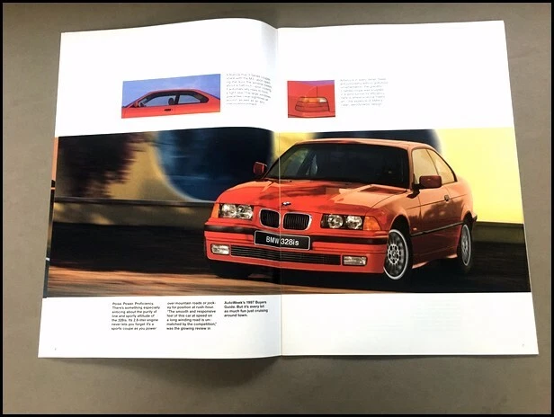 1998 BMW 323is 328is Coupe 3-Series 42-page Car Sales Brochure Catalog — 第 4/4 张图片
