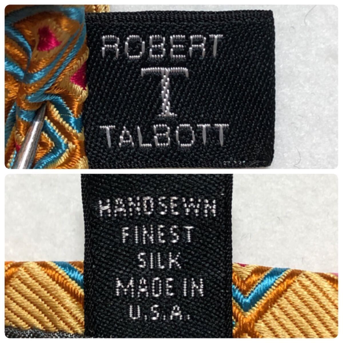 Robert Talbott Authentic Necktie Tie Lattice Chec… - image 9