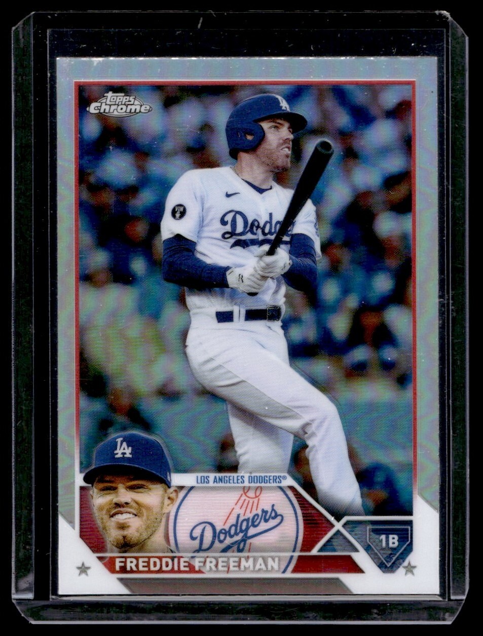 2023 Topps Chrome Refractor Freddie Freeman #5