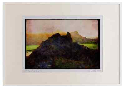 Wales UK GB 095078 Reste von Castel y Bere, Northeast Of Tywyn, Cardigan Bay W