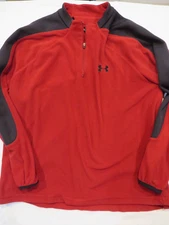 Under Armour UA Hustle Fleece Quarter 1/4 Zip Pullover Men's Large Performance
