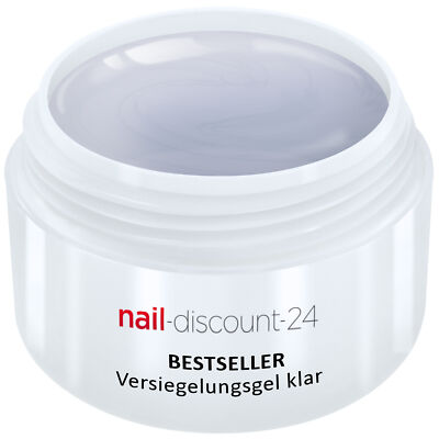 UV-Gel Versiegelungsgel klar 5ml Finish High Gloss Versiegler Hochglanz Nail Art